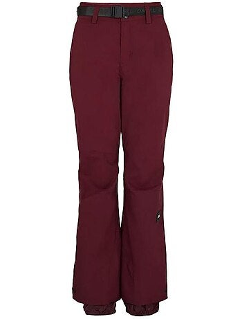 Calças de Ski O'Neill Star Slim Roxas para Mulher