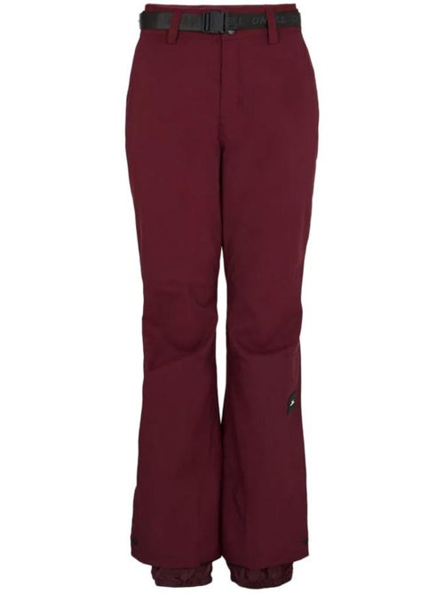 Calças de Esqui Bordeau para Mulher O'Neill Star - Kiabi Calças de Esqui Bordeau para Mulher O'Neill Star - Kiabi