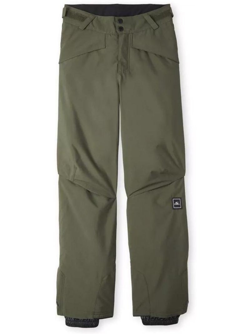 Calças de Esqui Kaki para Rapaz O'Neill Hammer Verde cáqui claro - Kiabi