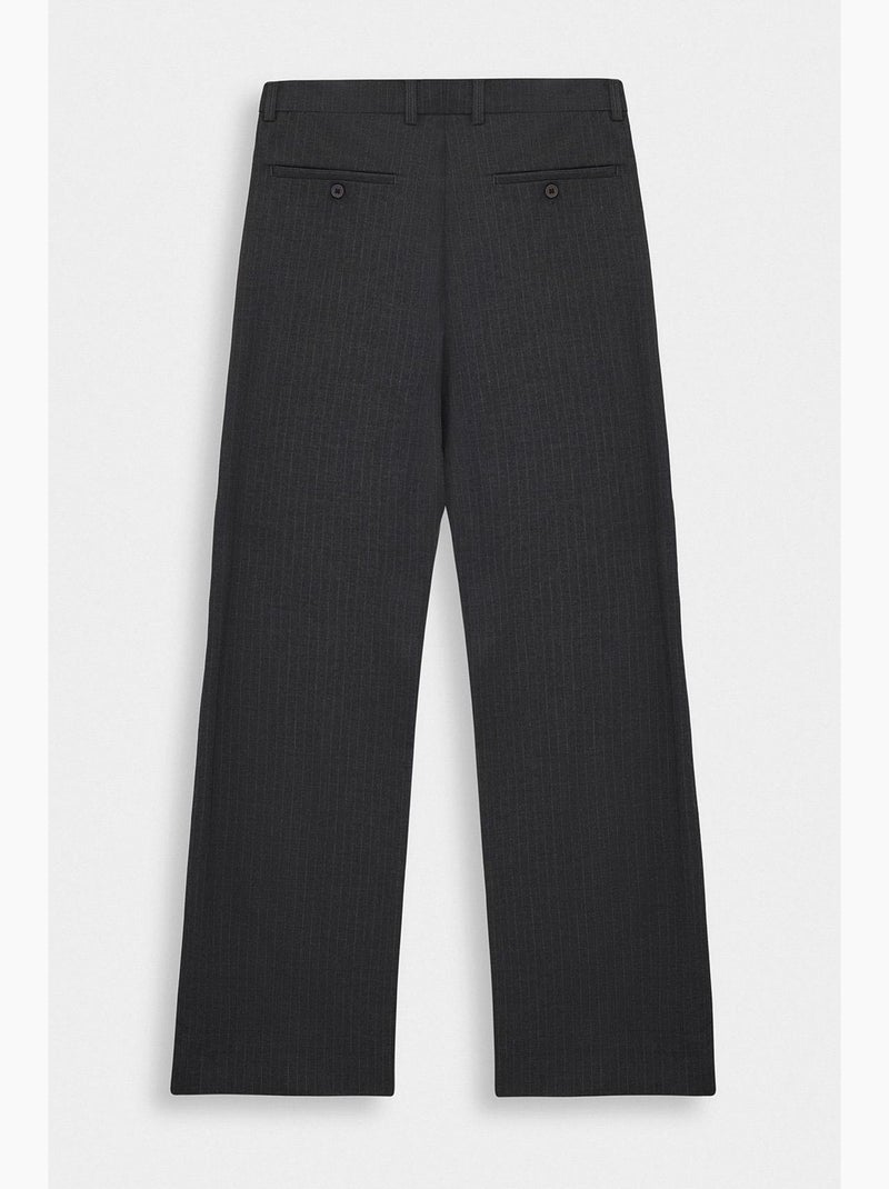 Calças de fato ajustadas giesto Cinza-preto - Kiabi