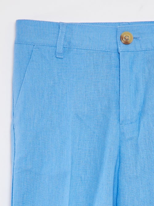 Calças de fato ajustáveis - Kiabi