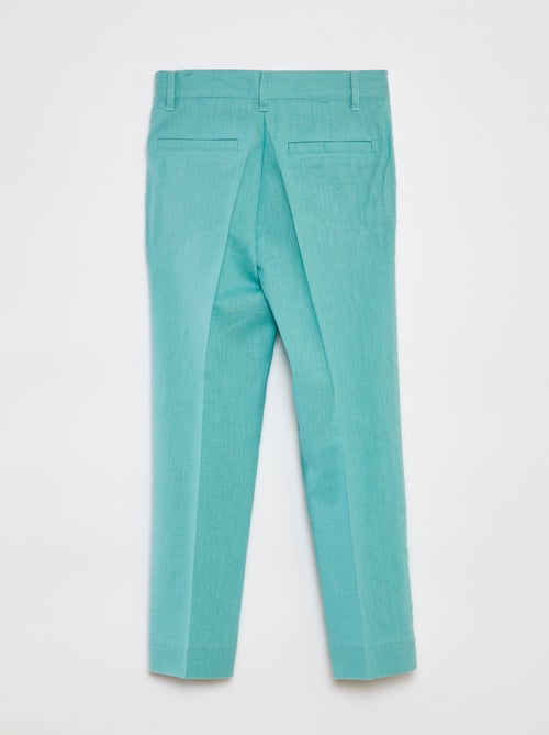 Calças de fato ajustáveis - Kiabi