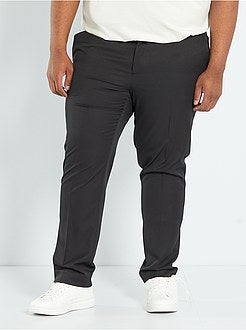 Calças de fato com corte reto - Kiabi