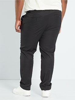 Calças de fato com corte reto - Kiabi