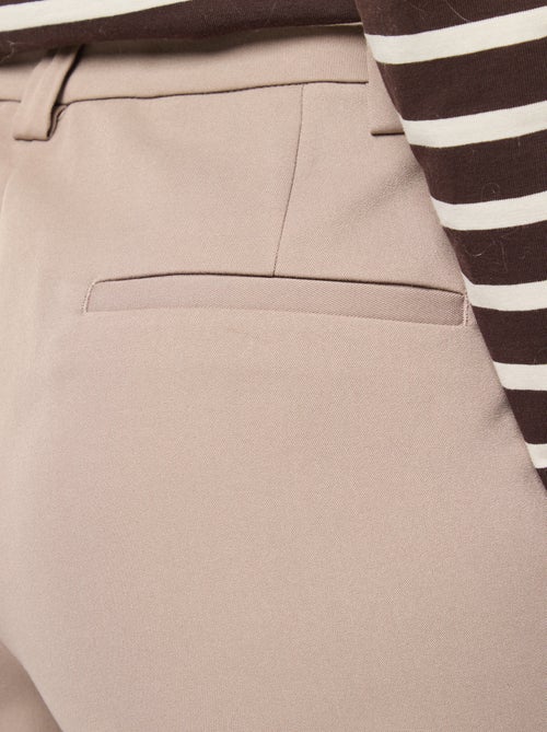 Calças de fato corte direito - Kiabi