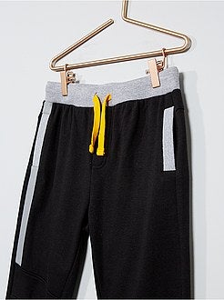 Calças de fato de treino bicolor - Kiabi