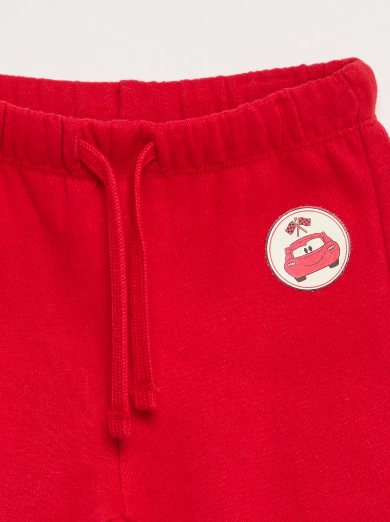 Calças de fato de treino 'Carros' 'Disney' Vermelho - Kiabi