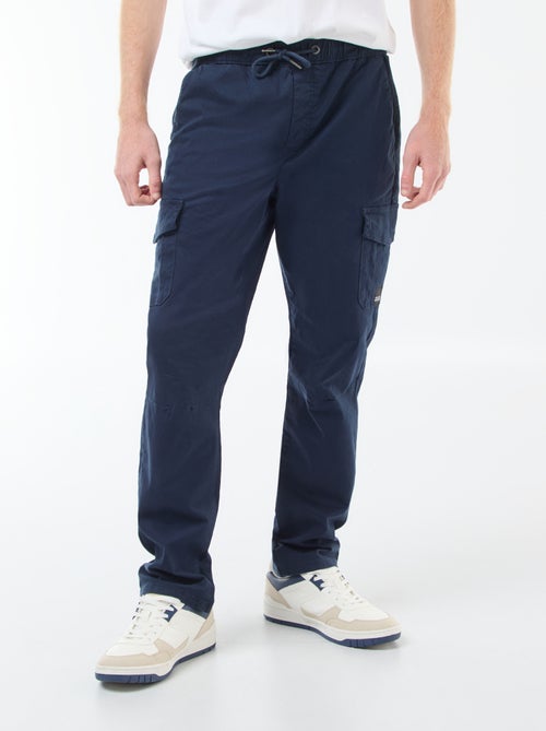 Calças de fato de treino com bolsos de aba - Kiabi