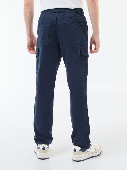 Calças de fato de treino com bolsos de aba - Kiabi