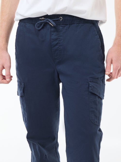 Calças de fato de treino com bolsos de aba - Kiabi