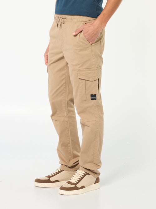 Calças de fato de treino com bolsos de aba - Kiabi