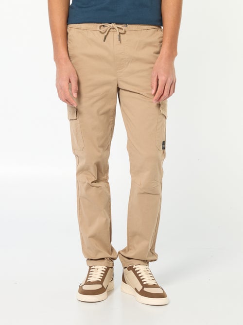 Calças de fato de treino com bolsos de aba - Kiabi