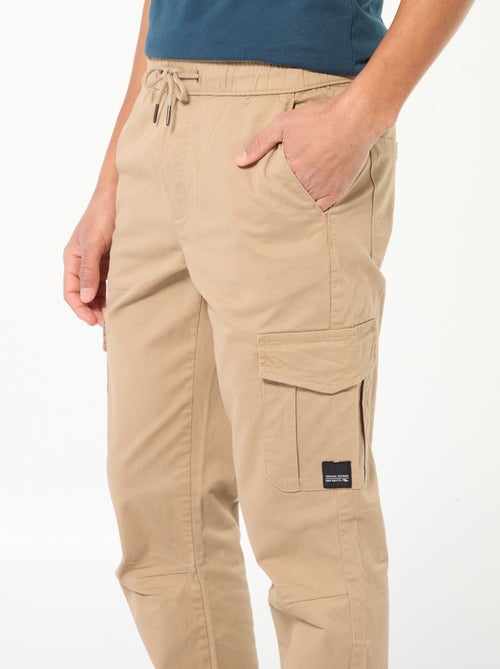 Calças de fato de treino com bolsos de aba - Kiabi