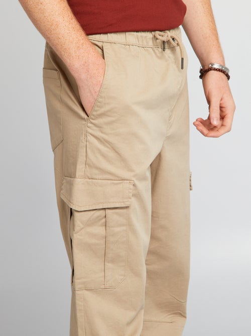 Calças de fato de treino com bolsos de aba - Kiabi