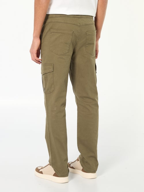 Calças de fato de treino com bolsos de aba - Kiabi