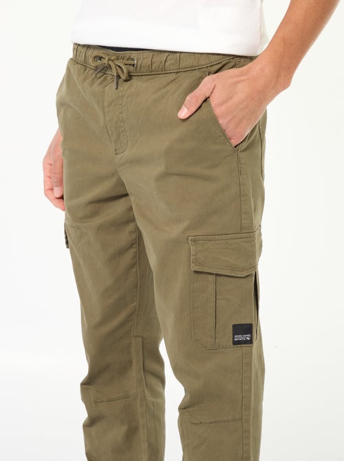 Calças de fato de treino com bolsos de aba - Kiabi