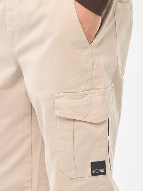 Calças de fato de treino com bolsos de aba - Kiabi