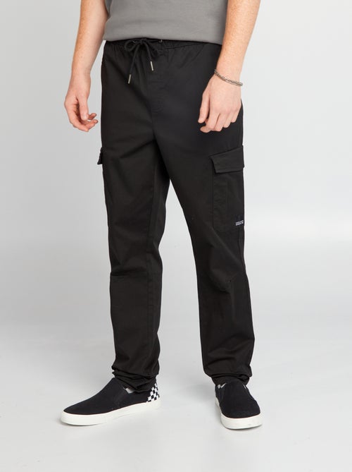 Calças de fato de treino com bolsos de aba - Kiabi