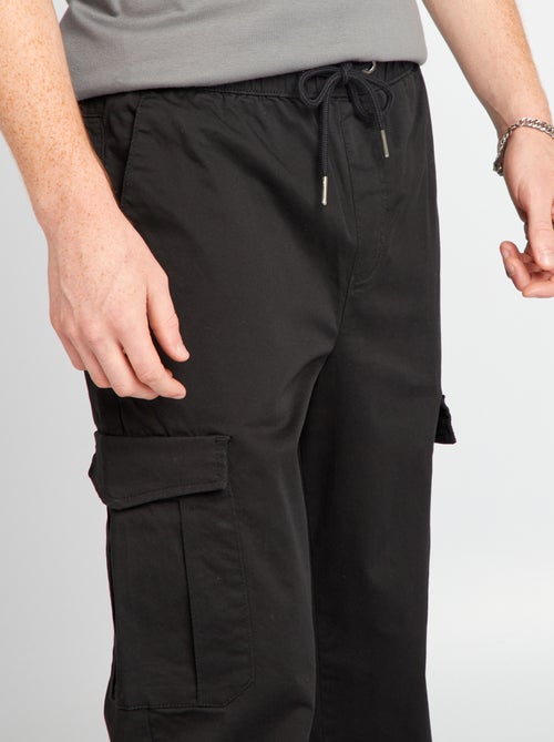 Calças de fato de treino com bolsos de aba - Kiabi