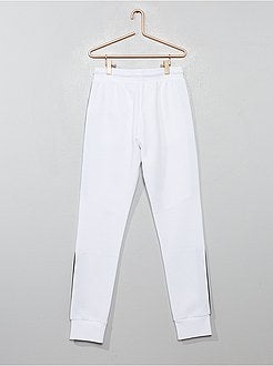 Calças de fato de treino com faixas - Kiabi