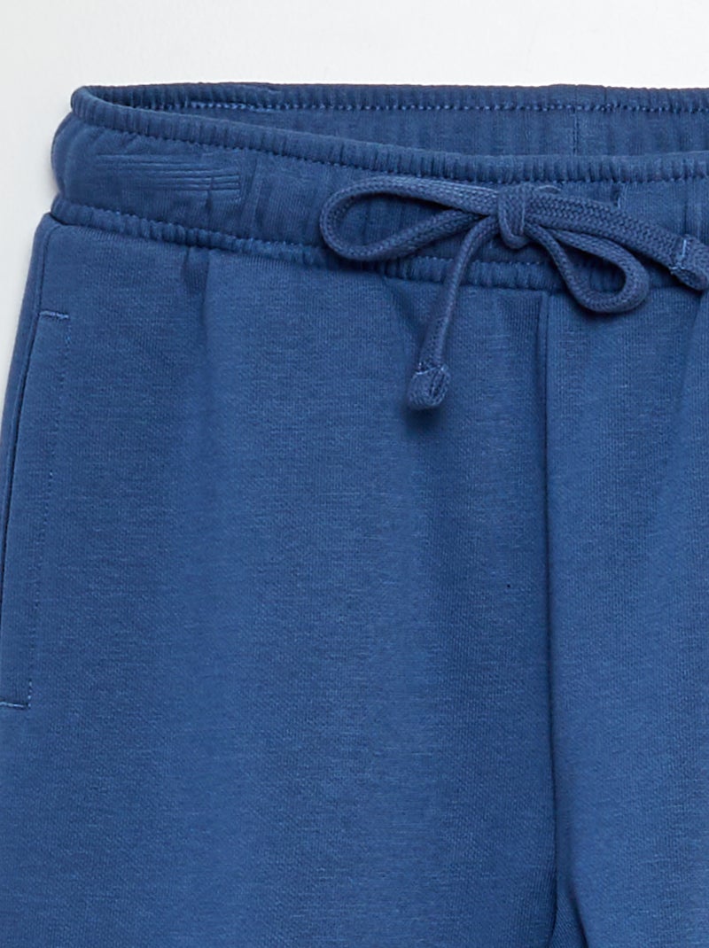 Calças de fato de treino com vários bolsos AZUL - Kiabi