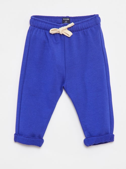 Calças de fato de treino em french terry - Kiabi