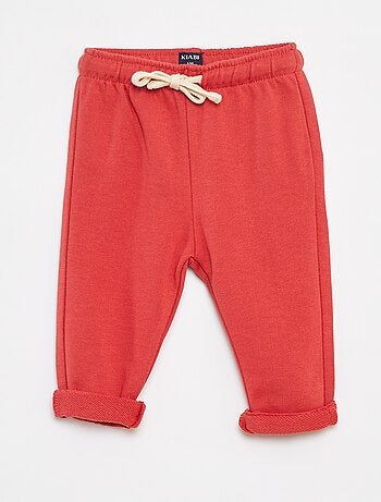 Calças de fato de treino em french terry