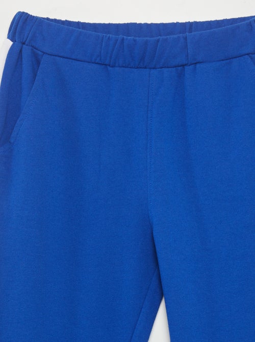 Calças de fato de treino em moletão - Kiabi