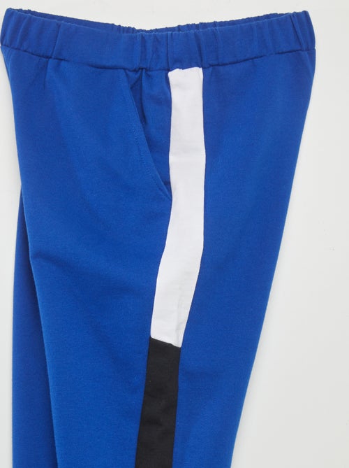 Calças de fato de treino em moletão - Kiabi