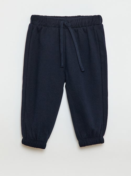 Calças de fato de treino em moletão - Kiabi