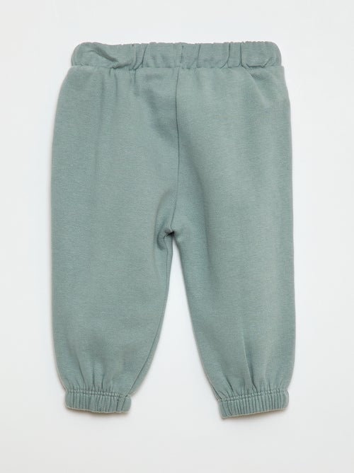 Calças de fato de treino em moletão - Kiabi