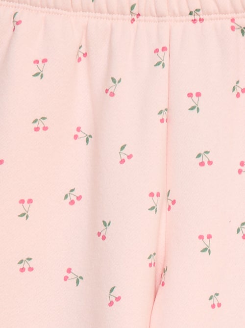 Calças de fato de treino em moletão cardado - Kiabi