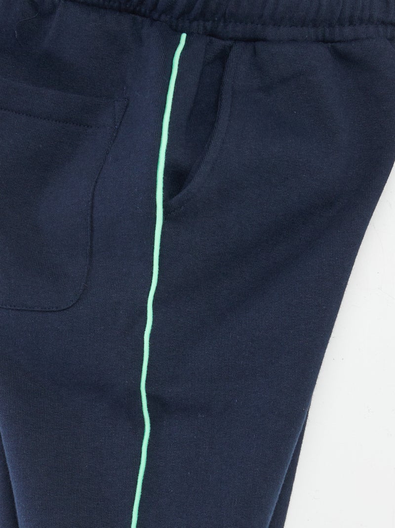 Calças de fato de treino em moletão 'Mickey' AZUL - Kiabi