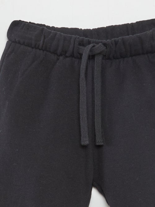 Calças de fato de treino em moletão - Kiabi