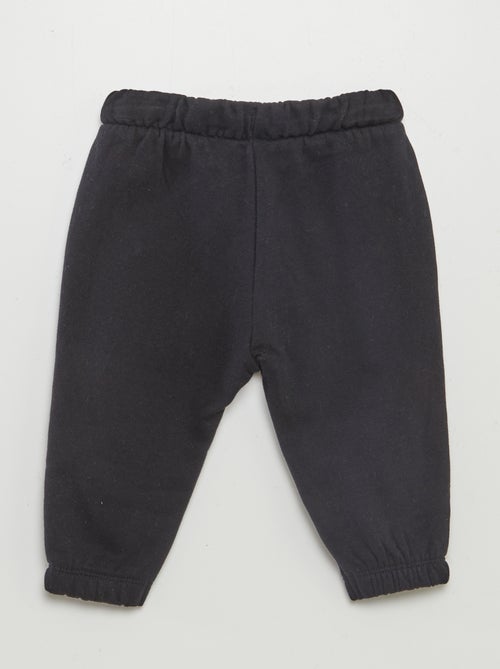 Calças de fato de treino em moletão - Kiabi