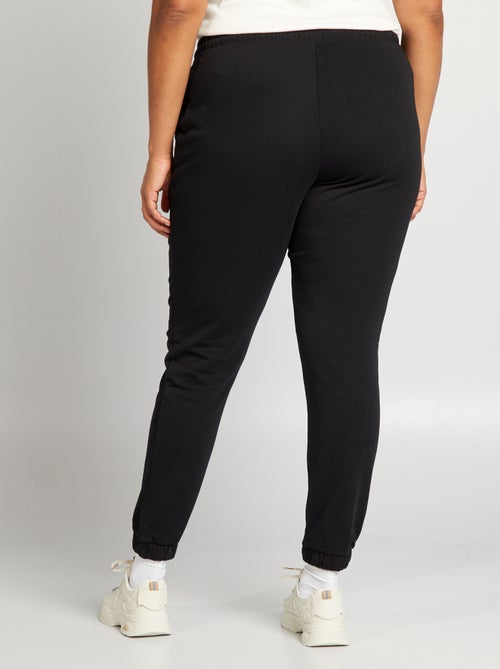 Calças de fato de treino em moletão - Kiabi