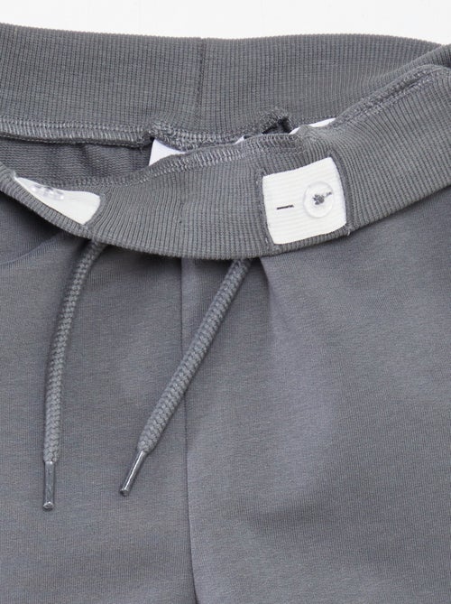 Calças de fato de treino em moletão 'Stitch' - Kiabi