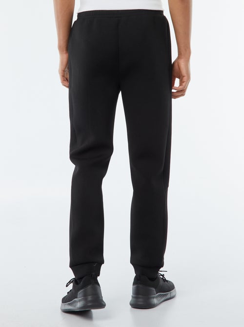 Calças de fato de treino em moletão tipo neopreno com bolsos com fecho - Kiabi