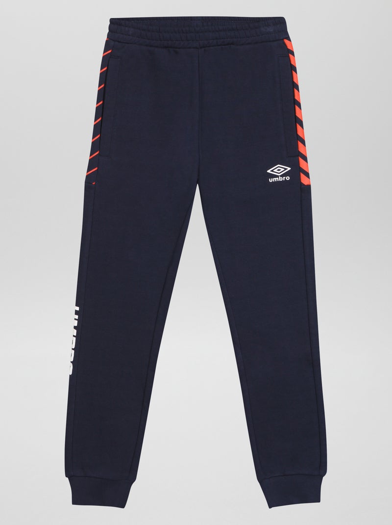 Calças de fato de treino em moletão 'Umbro' AZUL - Kiabi