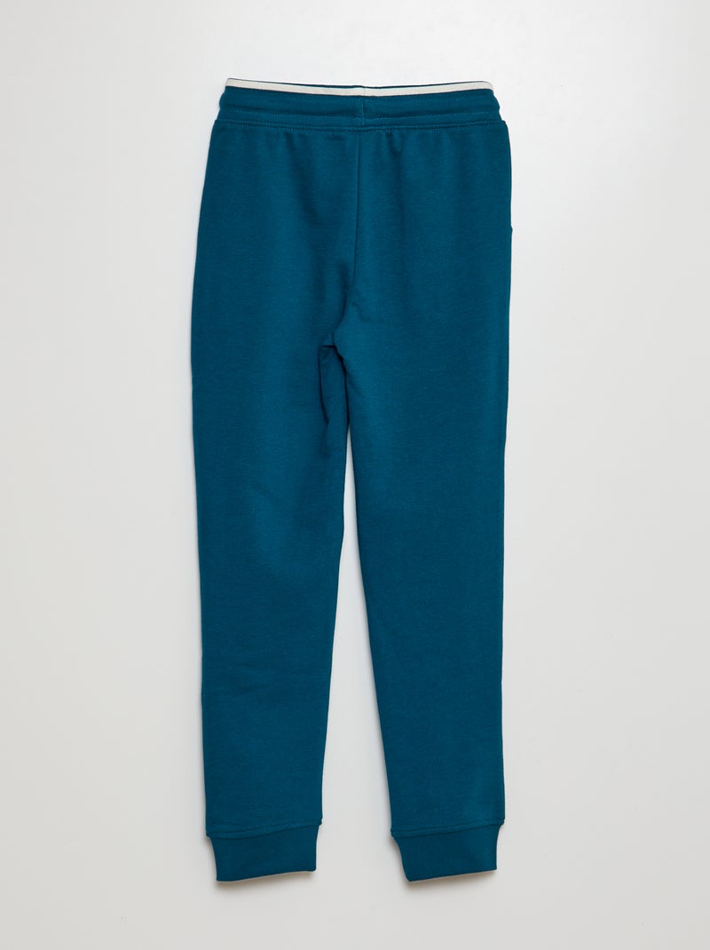 Calças de fato de treino em moletão VERDE - Kiabi