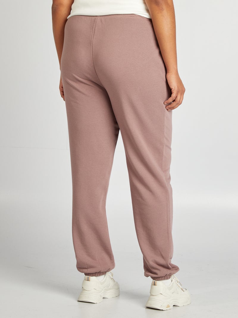Calças de fato de treino em moletão VIOLETA - Kiabi