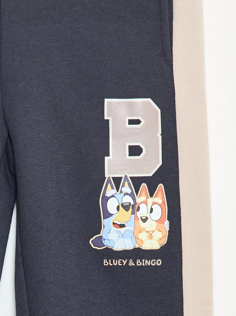 Calças de fato de treino em moletom 'Bluey' Azul - Kiabi