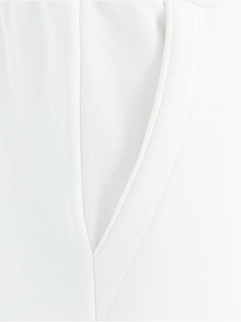Calças de fato de treino em polar relaxed fit para homem tommy Branco - Kiabi