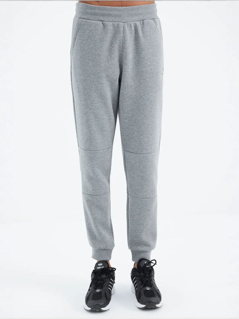 Calças de fato de treino em polar relaxed fit para homem tommy Cinza - Kiabi