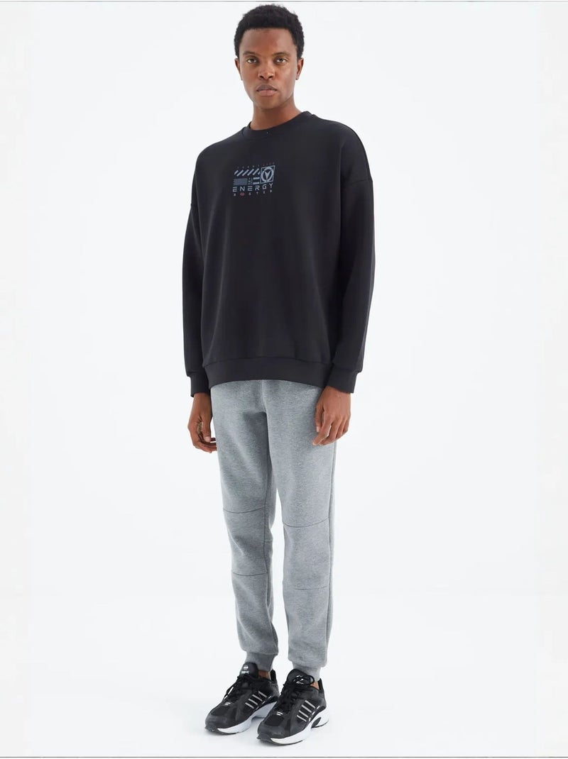 Calças de fato de treino em polar relaxed fit para homem tommy Cinza - Kiabi