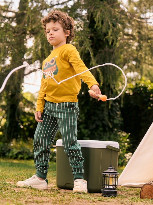 Calças de fato de treino estampadas - Grafik Edition - Kiabi