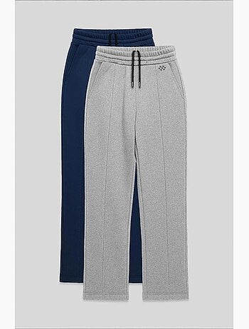 Calças de fato de treino femininas em mistura de algodão tommy