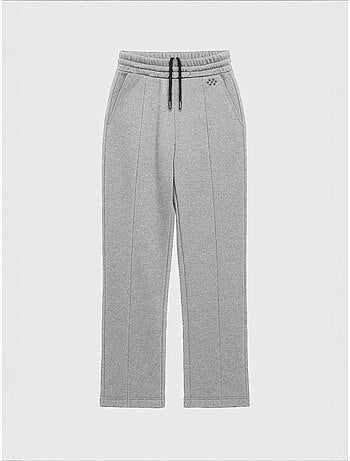 Calças de fato de treino femininas em mistura de algodão tommy