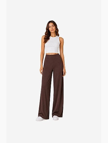 Calças de fato de treino femininas em mistura de viscose tommy