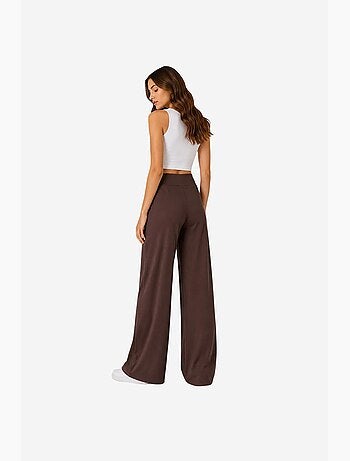 Calças de fato de treino femininas em mistura de viscose tommy